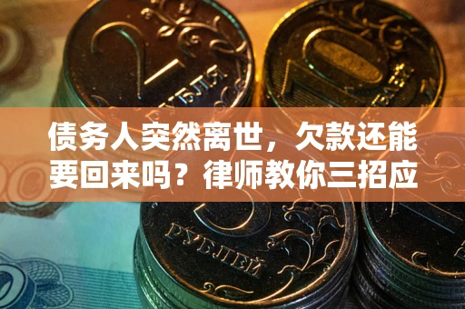 济南债务人突然离世，欠款还能要回来吗？律师教你三招应对