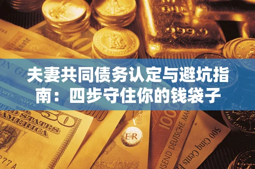 济南夫妻共同债务认定与避坑指南：四步守住你的钱袋子