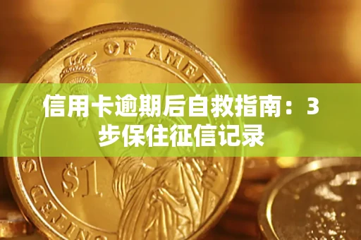 济南信用卡逾期后自救指南：3步保住征信记录